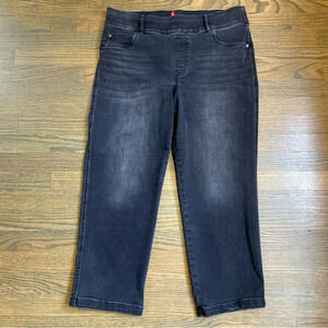 SPANX Straight Leg Jeans Vintage Black Style 20355Q size 1X